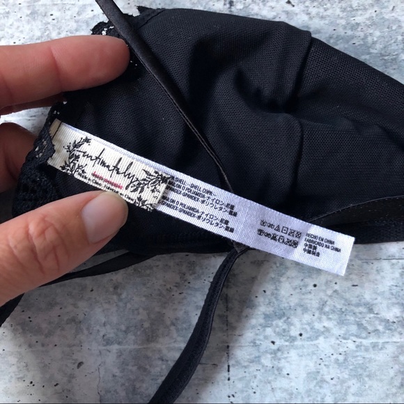 NEW Free People Black Bralette Bundle XS/S 0159 - Picture 5 of 7